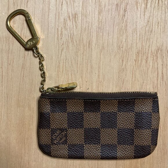 Authentic LV Louis Vuitton Damier Pochette Cles Coin  Wallet - Picture 1 of 6